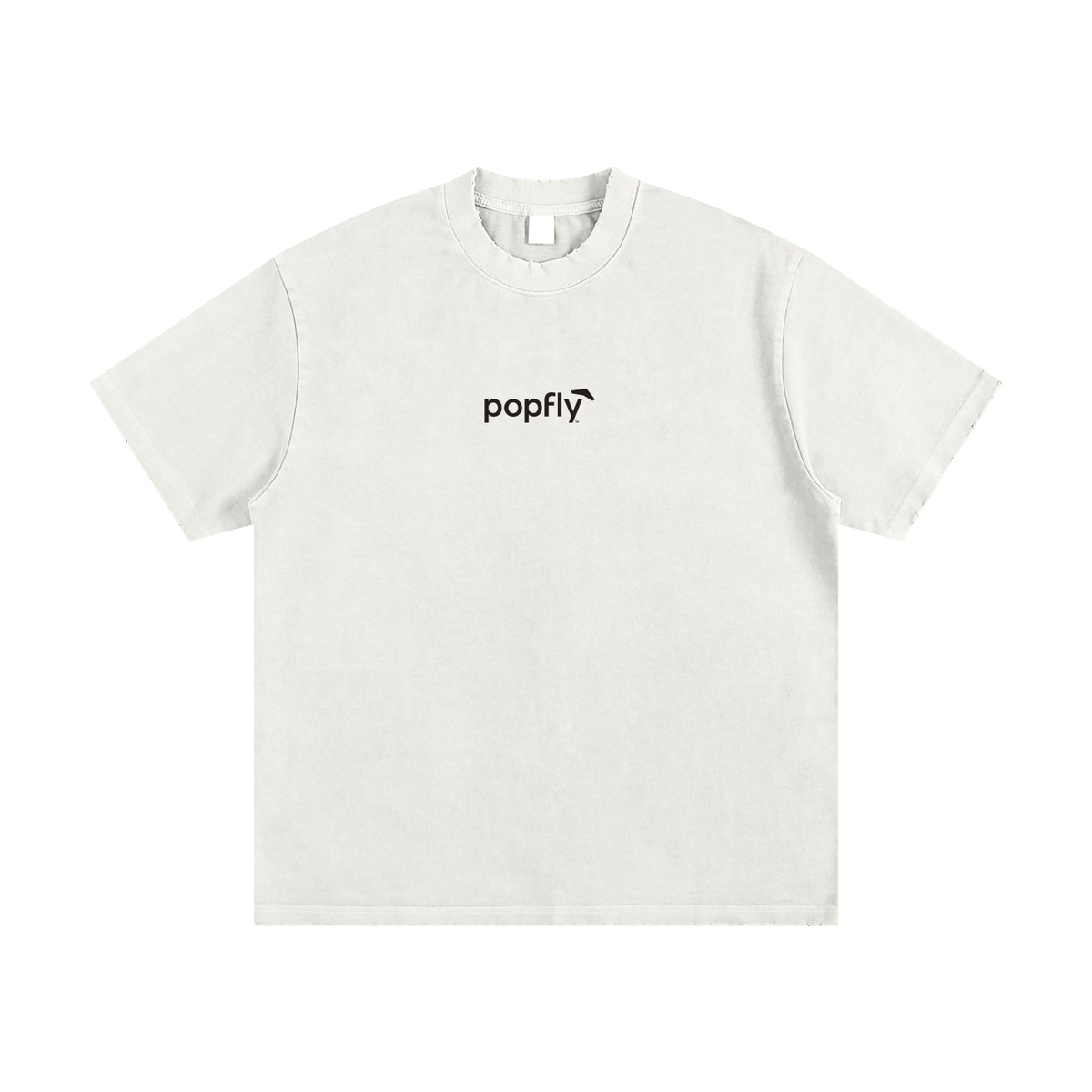 Heavyweight Vintage Washed Frayed T-Shirt